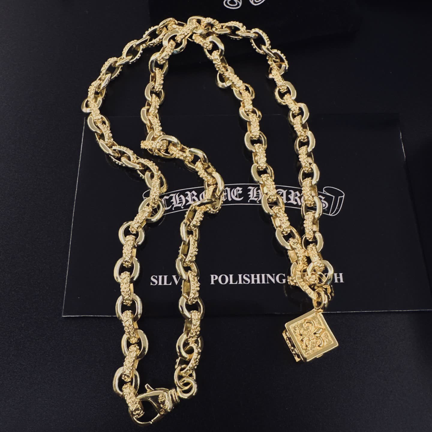 Chrome Hearts Gold Chain Necklace